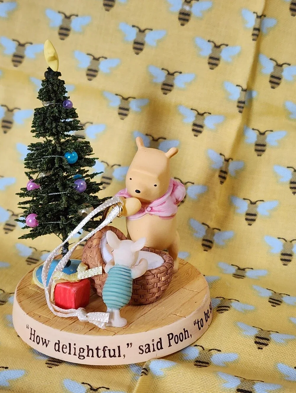 2007 Hallmark Keepsake Baby's 1st Christmas Ornament Winnie the Pooh Piglet NIB
